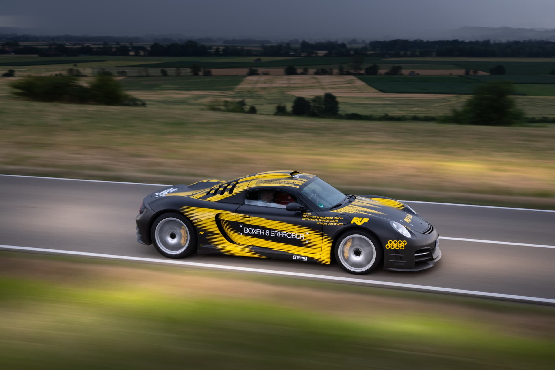 Ruf debuts new flat-eight engine at Goodwood